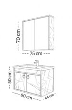 İTALZA CARİNO 80 aris gri - Görsel 2
