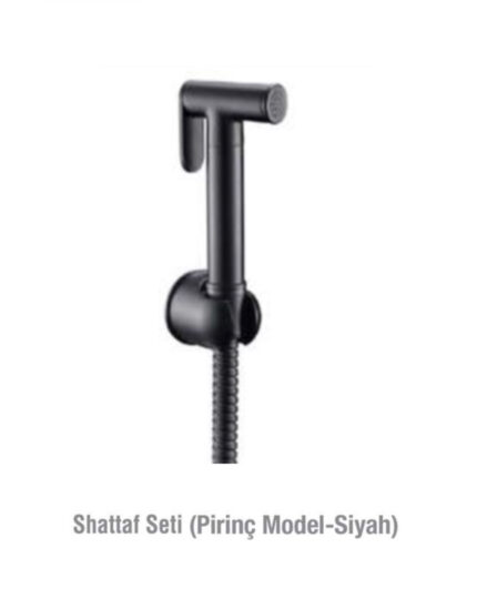 İTİMAT SHATTAF SETİ - 445S.CB  PİRİNÇ MODEL-SİYAH